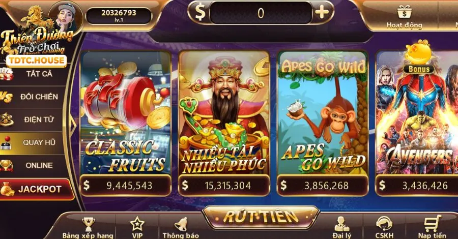 Hình ảnh máy slot game Sam86 với biểu tượng may mắn